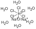 structure of CAS# 16941-25-6, Sodium Hexachloroiridate(IV) Hexahydrate;Disodium Hexachloroiridate;Disodium Hexachloroiridate(2-);Iridate(2-), Hexachloro-, Disodium