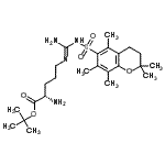 CAS#: 169543-81-1， 2-Methyl-2-Propanyl (E)-N<Sup>5</Sup>-(Amino{[(2,2,5,7,8-Pentamethyl-3,4-Dihydro-2H-Chromen-6-Yl)Sulfonyl]Amino}Methylene)-L-Ornithinate