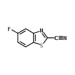 CAS 登录号：169776-03-8， 5-氟-1,3-苯并噻唑-2-甲腈