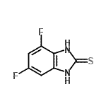 CAS 登录号：169905-05-9， 4,6-二氟-1,3-二氢-2H-苯并咪唑-2-硫酮