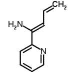 CAS 登录号：170298-89-2， (1Z)-1-(2-吡啶基)-1,3-丁二烯-1-胺