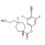 CAS#: 170447-78-6， (4-Cyano-3,5-Difluoro-Phenyl) 4-Propylcyclohexane-1-Carboxylate