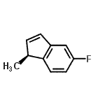 CAS 登录号：170941-14-7， (1S)-5-氟-1-甲基-1H-茚