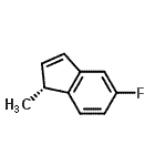 CAS 登录号：170941-17-0， (1R)-5-氟-1-甲基-1H-茚