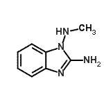 CAS 登录号：171082-82-9， N<sup>1</sup>-甲基-1H-苯并咪唑-1,2-二胺