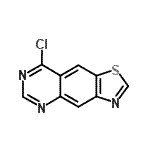 CAS#: 171179-74-1， 8-Chloro[1,3]Thiazolo[5,4-g]Quinazoline