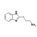 CAS 登录号：17124-80-0， 2-(1H-苯并咪唑-2-基硫基)乙胺