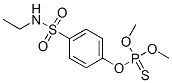 CAS 登录号：1713-60-6， 硫代磷酸O,O-二甲基O-[4-[(乙基氨基)磺酰基]苯基]酯