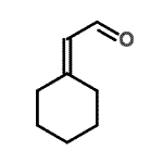 CAS 登录号：1713-63-9， 环己基亚基乙醛