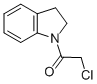 结构式 CAS# 17133-48-1, 2-氯-1-(2,3-二氢-1H-吲哚-1-基)-乙酮