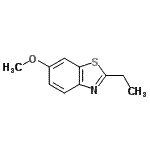 CAS 登录号：17142-77-7， 2-乙基-6-甲氧基-1,3-苯并噻唑