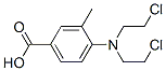 CAS 登录号：17183-23-2， 4-[二(2-氯乙基)氨基]-M-甲苯甲酸