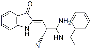 CAS#: 171853-12-6， (Z)-3-Amino-2-[(Z)-(3-Oxo-1H-Indol-2-Ylidene)Methyl]-3-(1-Phenylethylamino)Prop-2-Enenitrile