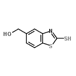 CAS 登录号：171874-48-9， 5-(羟基甲基)-1,3-苯并噻唑-2(3H)-硫酮