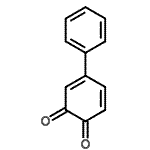 CAS 登录号：17189-95-6， 4-苯基-1,2-苯醌