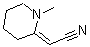 CAS 登录号：171918-48-2， (Z)-(1-甲基-哌啶-2-亚基)-乙腈