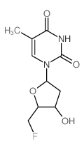 CAS 登录号：17199-43-8， 5'-脱氧-5'氟胸苷