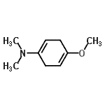 CAS#: 172216-50-1， 4-Methoxy-N,N-Dimethyl-1,4-Cyclohexadien-1-Amine