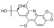 CAS 登录号：17232-53-0， (S)-1-(6,8-二甲氧基-1,3-二氧杂环戊并[4,5-h]喹啉-7-基)-3-甲基-2,3-丁二醇