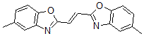 CAS 登录号：17233-65-7， (E)-2,2'-亚乙烯基二[5-甲基苯并恶唑]