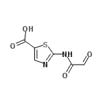 CAS 登录号：172481-16-2， 2-[(氧代乙酰基)氨基]-1,3-噻唑-5-羧酸