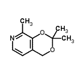 CAS#: 172506-91-1， 2,2,8-Trimethyl-4H-[1,3]Dioxino[4,5-c]Pyridine