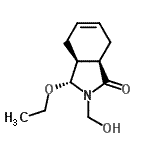 CAS 登录号：172537-45-0， (3R,3aS,7aR)-3-乙氧基-2-(羟基甲基)-2,3,3A,4,7,7A-六氢-1H-异吲哚-1-酮