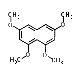 CAS 登录号：17276-03-8， 1,3,6,8-四甲氧基萘