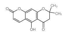 CAS#: 17276-27-6， Clausenin