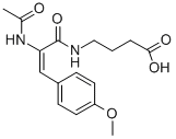 CAS#: 172798-51-5， 4-[[(Z)-2-Acetamido-3-(4-Methoxyphenyl)Prop-2-Enoyl]Amino]Butanoic Acid