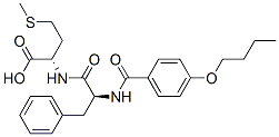 CAS 登录号：172798-64-0， (2S)-2-[[(2S)-2-[(4-丁氧基苯甲酰基)氨基]-3-苯基丙酰基]氨基]-4-甲硫基丁烷酸