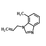 CAS 登录号：172839-70-2， 1-烯丙基-7-甲基-1H-苯并咪唑