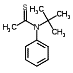 CAS 登录号：172896-62-7， N-(2-甲基-2-丙基)-N-苯基硫代乙酰胺