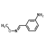 CAS 登录号：173058-83-8， 3-[(E)-(甲氧基亚胺)甲基]苯胺