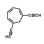 CAS#: 173168-31-5， 1,6-Diethynyl-1,3,5-Cycloheptatriene