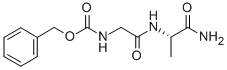 CAS#: 17331-79-2， N-[2-[(2-Amino-2-keto-1-methyl-ethyl)amino]-2-keto-ethyl]carbamic acid benzyl ester
