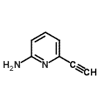 CAS 登录号：173314-98-2， 6-乙炔基-2-吡啶胺