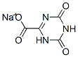 CAS 登录号：17338-98-6， 1,4,5,6-四氢-4,6-二氧代-1,3,5-三嗪-2-羧酸钠盐