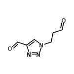 CAS 登录号：173676-90-9， 1-(3-氧代丙基)-1H-1,2,3-三唑-4-甲醛