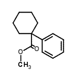 CAS 登录号：17380-78-8， 甲基1-苯基环己甲酸酯