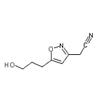CAS#: 173900-26-0， [5-(3-Hydroxypropyl)-1,2-Oxazol-3-Yl]Acetonitrile