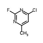 CAS 登录号：173918-34-8， 4-氯-2-氟-6-甲基嘧啶