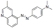 CAS 登录号:17400-69-0, 3-甲基-5-(4-二甲胺苯基偶氮)喹啉