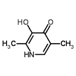 CAS 登录号：174095-92-2， 3-羟基-2,5-二甲基-4(1H)-吡啶酮