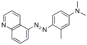 CAS 登录号：17416-21-6， N,N,3-三甲基-4-[2-(5-喹啉基)偶氮]-苯胺