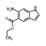 CAS#: 174311-74-1， Ethyl 6-Amino-1H-Indole-5-Carboxylate