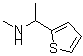 结构式 CAS# 174316-28-0, N-甲基-1-(2-噻吩基)乙胺