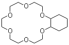 结构式 CAS# 17454-53-4, 环己烷并-18-冠醚-6