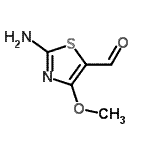 CAS#: 174562-26-6， 2-Amino-4-Methoxy-1,3-Thiazole-5-Carbaldehyde