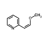 CAS#: 174620-94-1， 2-[(Z)-2-Methoxyvinyl]Pyridine